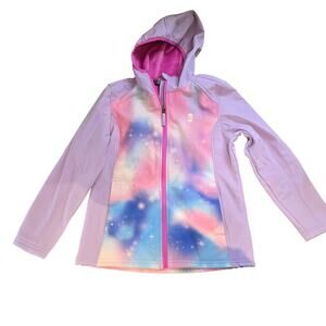 Free Country Girl's Softshell Jacket in Starry Candy Size: 10/12